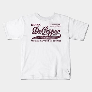 Dr. Pepper - King of Beverages Kids T-Shirt